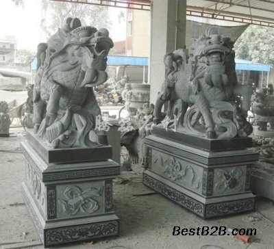 祥瑞之獸，匠心之作——探訪騰磊雕塑的石雕麒麟藝術(shù)